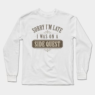 Side Quest Long Sleeve T-Shirt